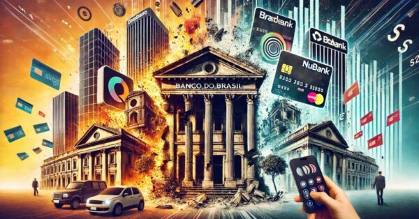 Bancos tradicionais estão com os dias contados Banco do Brasil, Bradesco e Itaú estão perdendo terreno para os bancos digitais como Nubank, Inter e C6 Bank