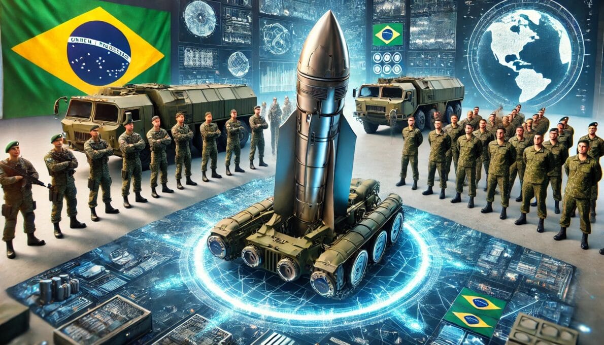 Brasil revela desenvolvimento de novo míssil anticarro de alta tecnologia, superando o ATGM Max 1.2 com inovações inéditas no setor militar.