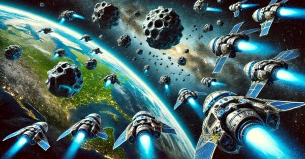 NASA anuncia plano mirabolante para proteger a Terra de asteroides e choca o mundo criar um verdadeiro 'exército' de 1.000 naves espaciais projetadas para desviar corpos celestes!
