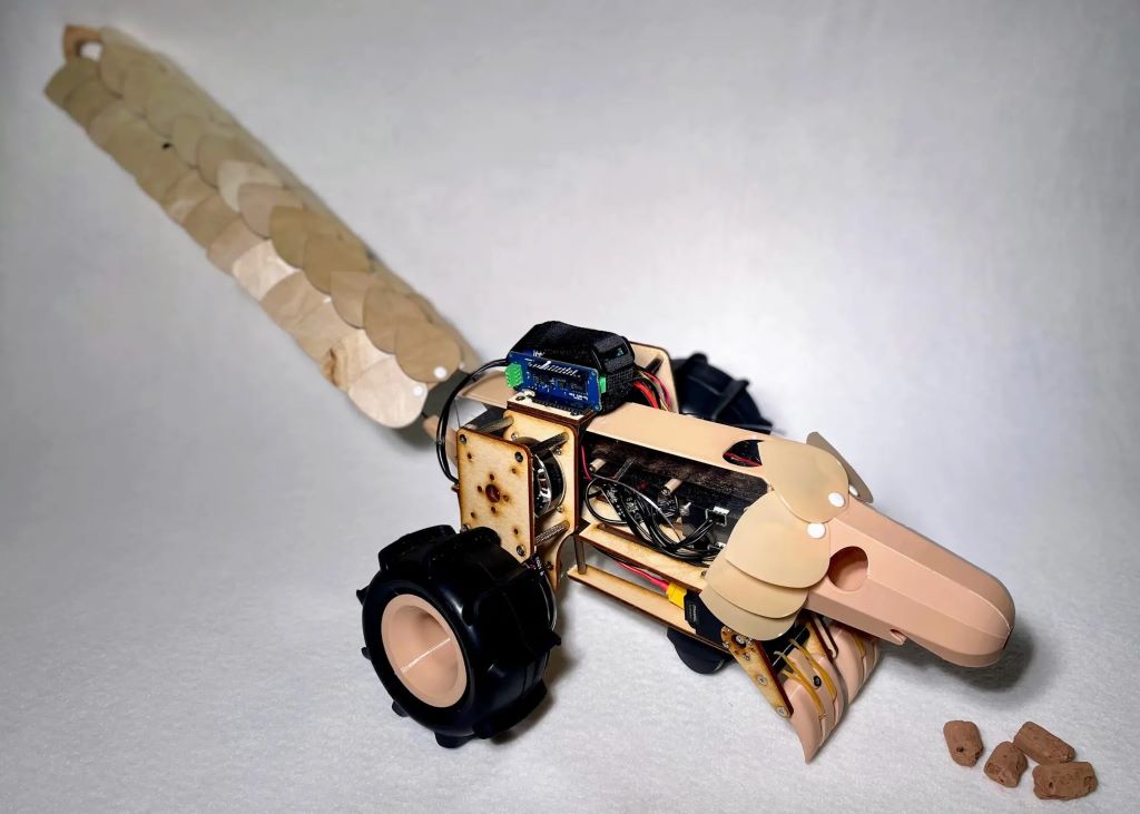 robot, plantar árboles