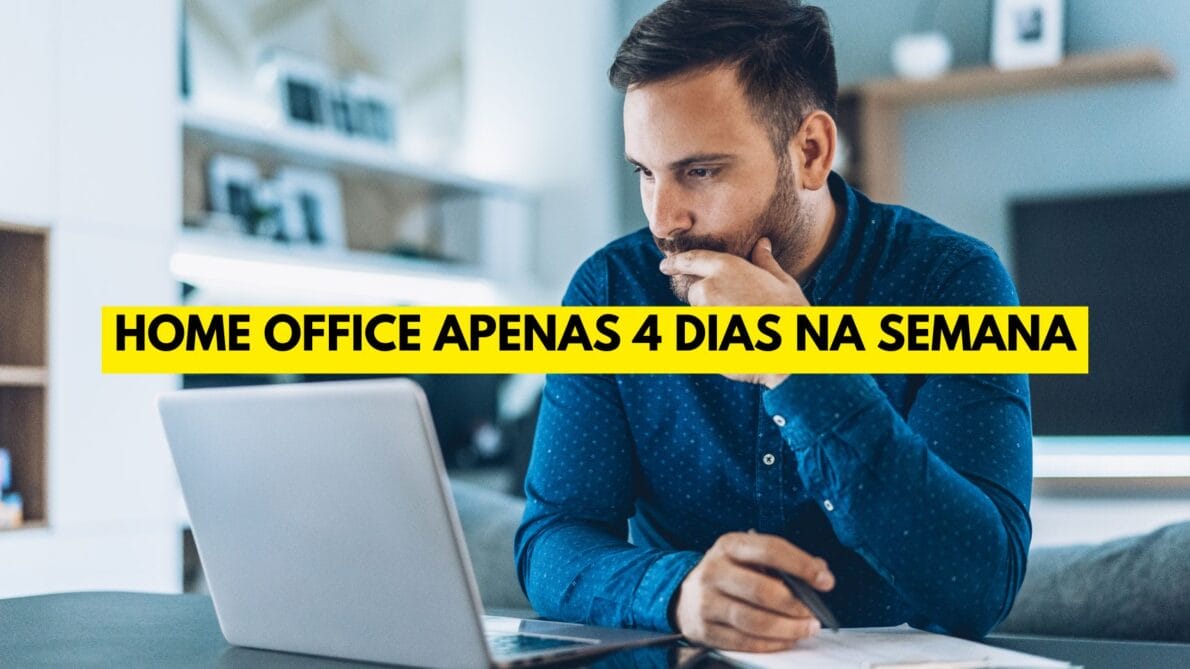 Empresa abre vaga home office que paga R$7 mil por mês trabalhando de casa só 4 dias por semana com benefícios, estabilidade e contrato CLT garantido para início imediato! 
