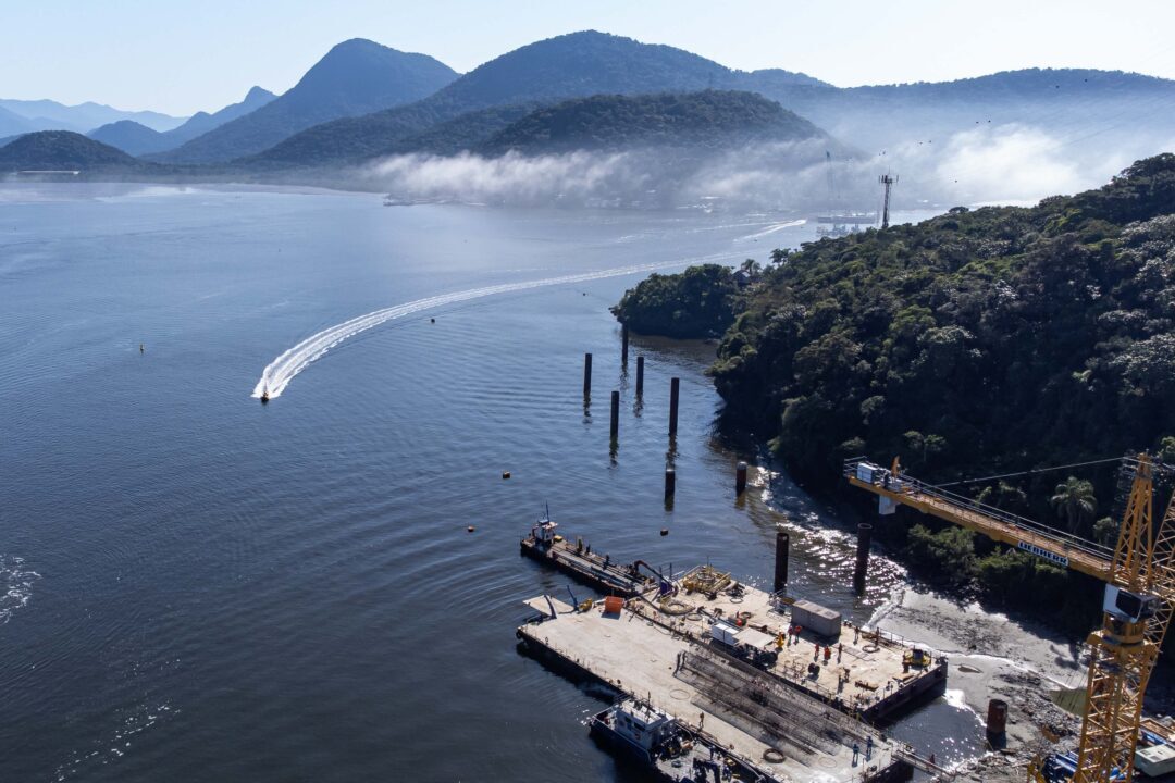 Puente de Guaratuba, en la Costa de Paraná. (Foto: Roberto Dziura Jr/AEN)