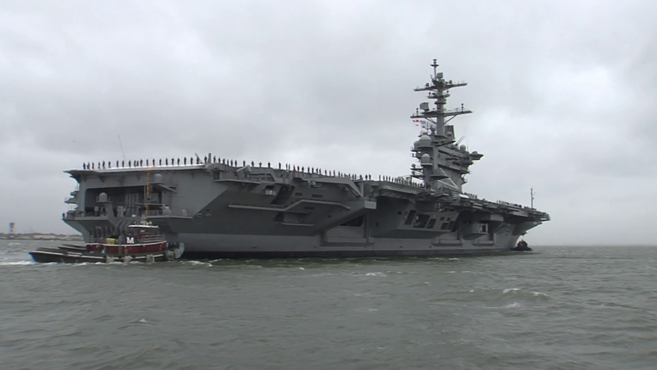 97 mil toneladas de FUERZA NUCLEAR: Portaaviones de la Marina de los EE. UU. llega a Malasia tras 12 años y provoca alerta en China