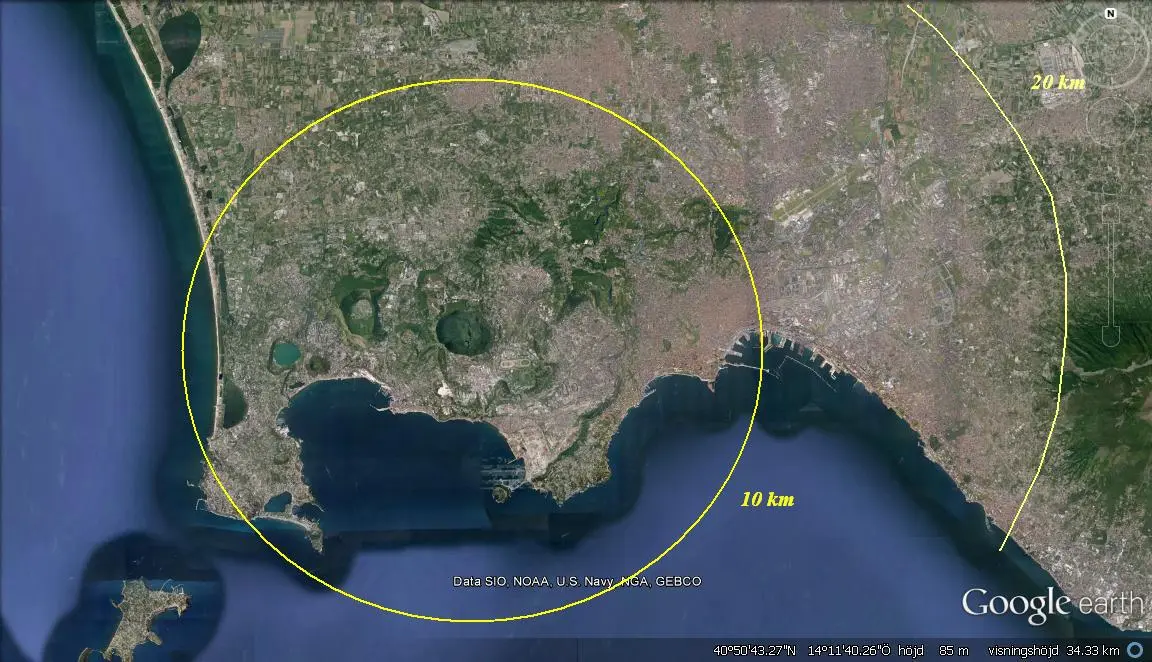 ALERTA El volcán en Italia puede liberar hasta 1.000 km³ de lava y cenizas, amenazando el clima global