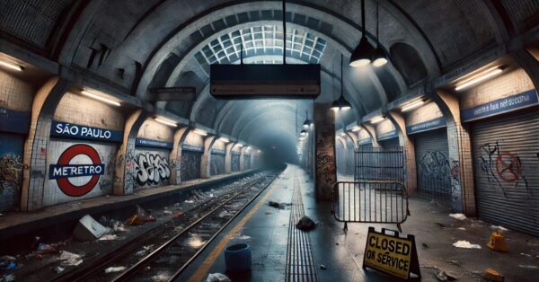 Abandono de 3 estações do metrô em SP gera revolta; entenda como milhares de paulistas foram surpreendidos com a decisão e os efeitos para a mobilidade urbana!