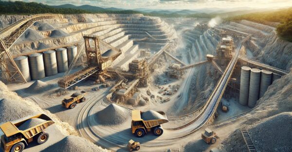 Brasil possui colossal mineradora de calcário com capacidade de 1,8 milhão de toneladas anuais