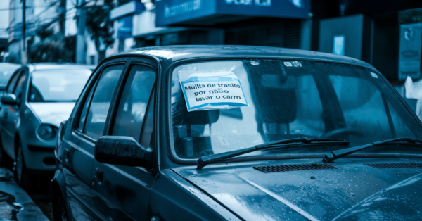 Carro sujo pode render multas, pontos na CNH e até remoção do veículo