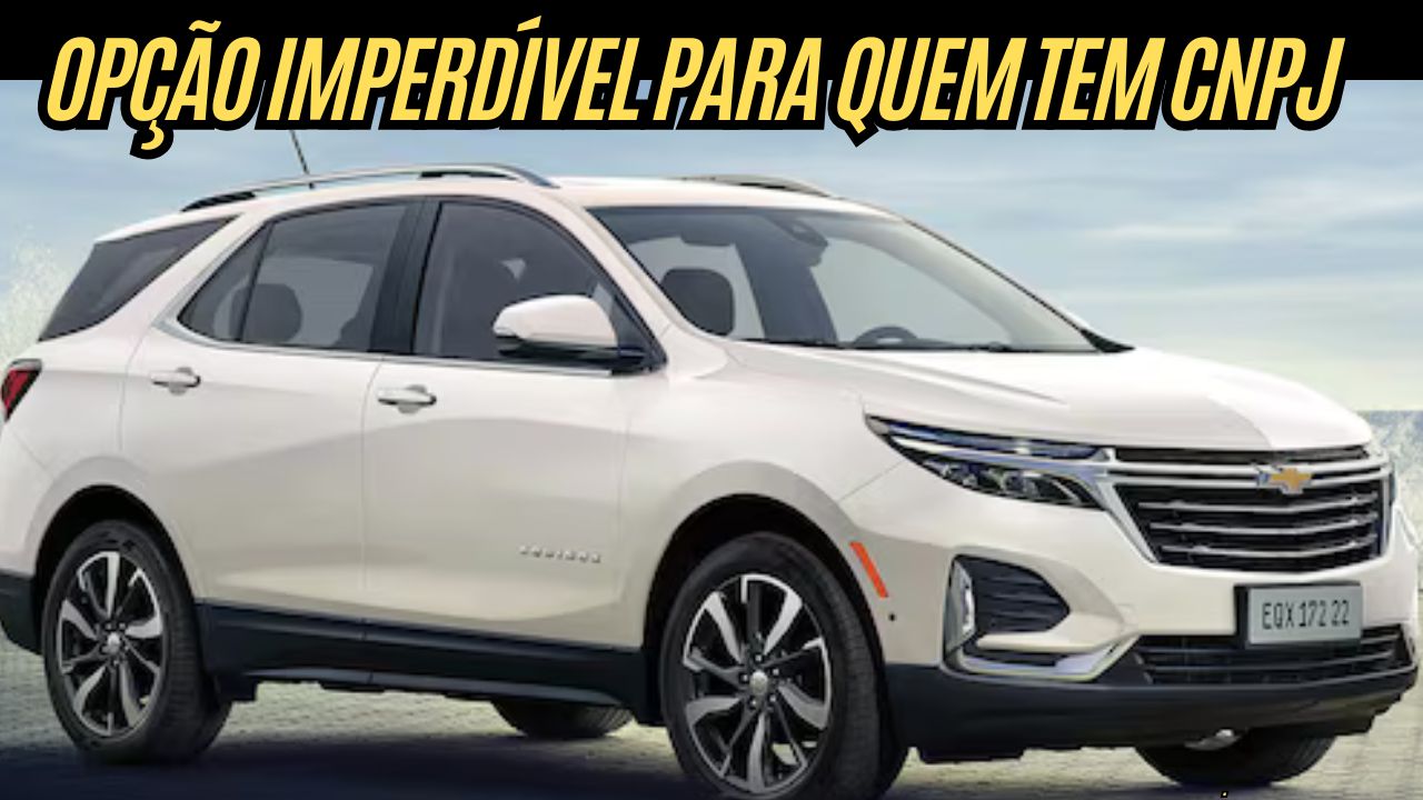 Chevrolet surpreende: SUV médio Equinox Premier ganha desconto de R$ 47.933 e benefícios de alta tecnologia!