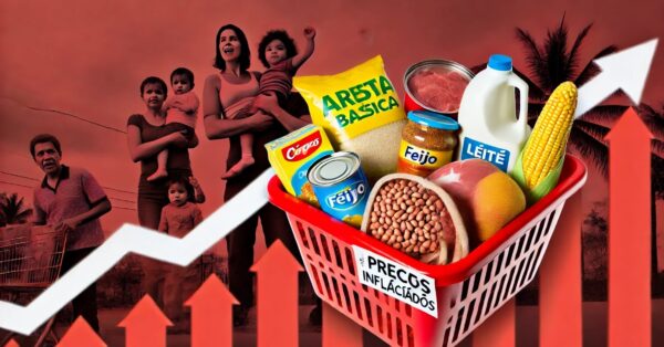 Com inflação a 4,76%, Brasil vê teto da meta estourar alimentos lideram aumento de preços e impacto já afeta o bolso das famílias em todo o país!
