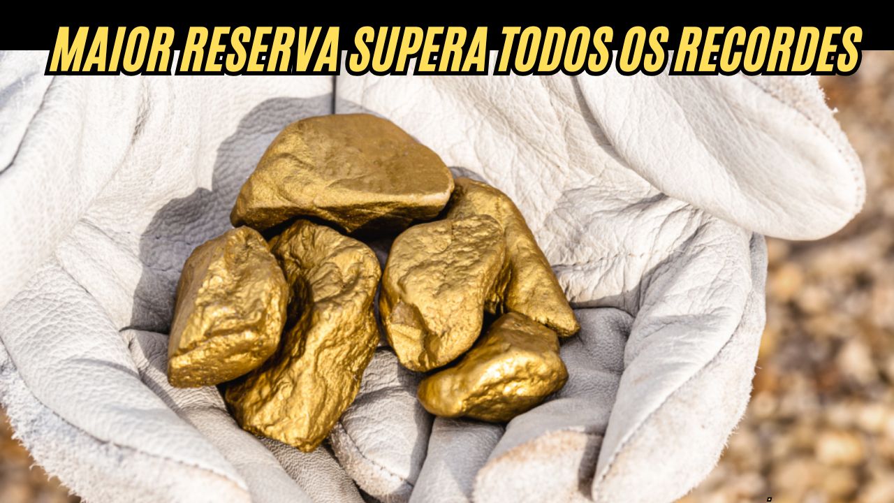 Descoberta de ouro: 8 mil toneladas revelam a maior reserva do mundo e mudam o jogo econômico global