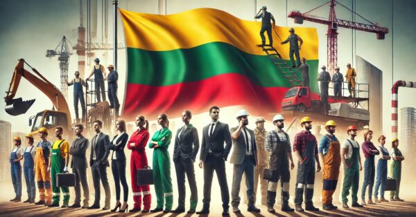 Escassez de mão de obra na Lituânia País oferece salário de 4 mil euros para brasileiros com vagas nas áreas de construção, limpeza, saúde, tecnologia e muito mais!