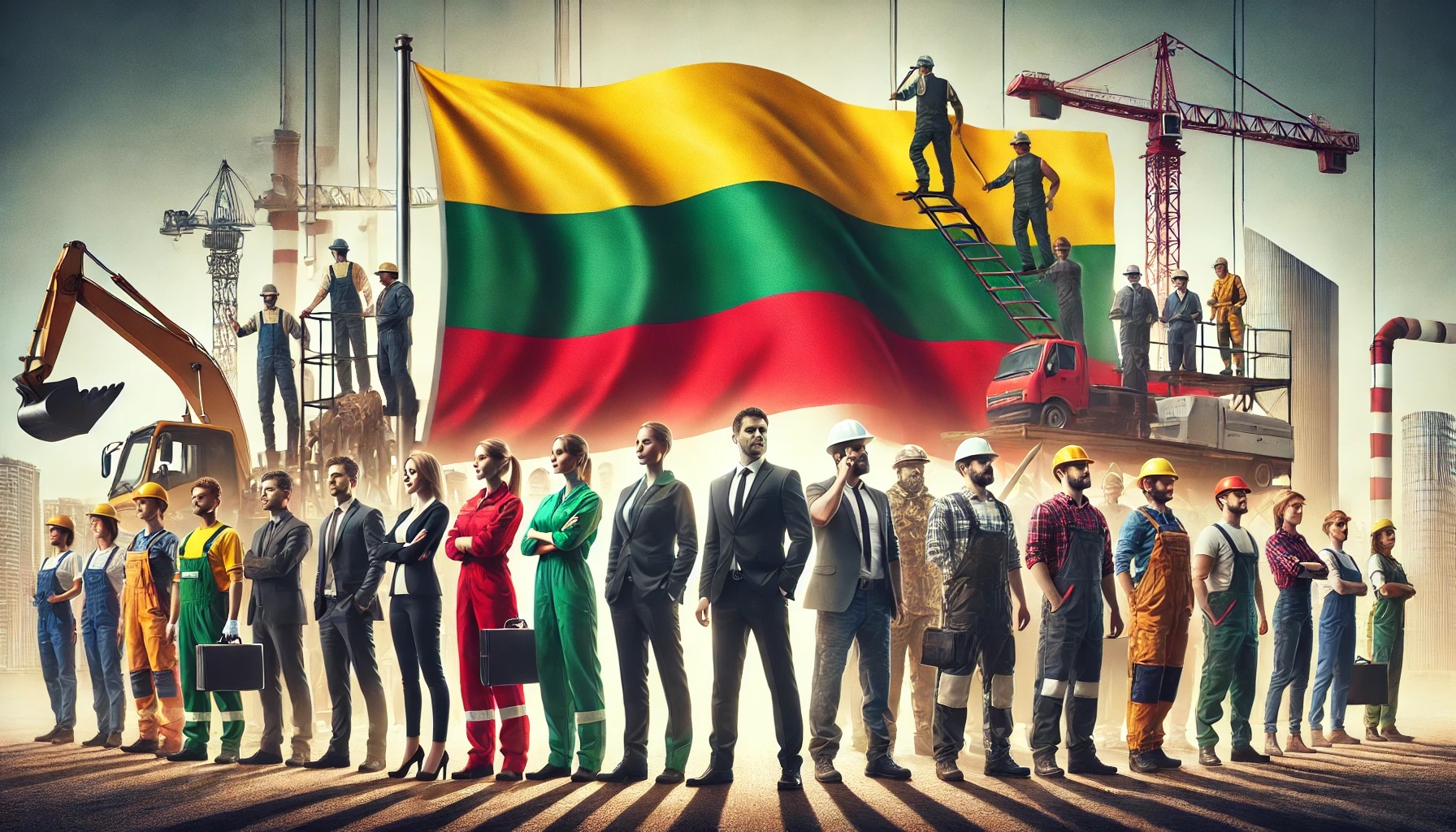 Escassez de mão de obra na Lituânia País oferece salário de 4 mil euros para brasileiros com vagas nas áreas de construção, limpeza, saúde, tecnologia e muito mais!