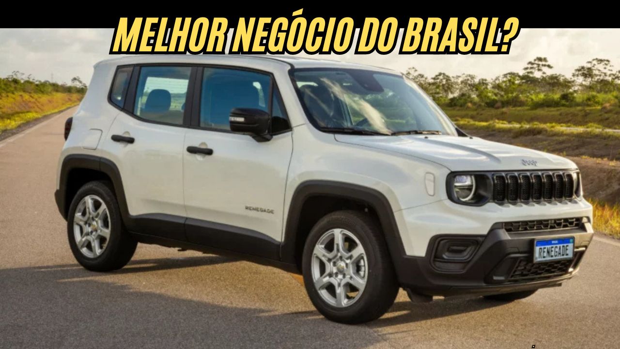 Jeep Renegade T270 2025: o suv de 185 cv por menos de R$ 120 mil que pode ser o melhor negócio do Brasil!