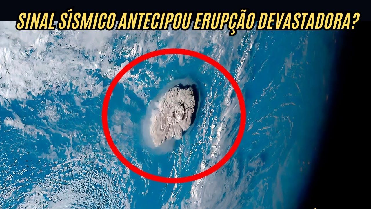 Maior erupção de vulcão moderna foi precedida por sinal sísmico intrigante que chocou cientistas e varreu o planeta