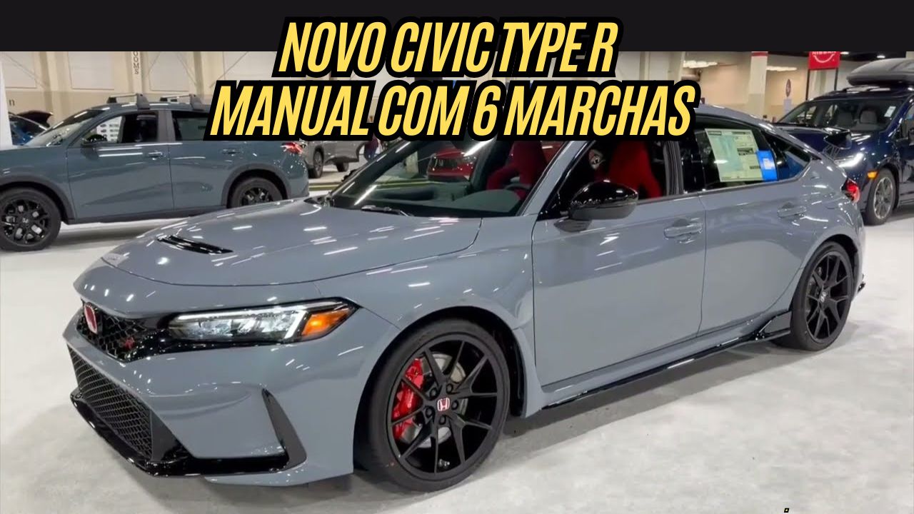 Novo Honda Civic Type R 2024: 297 cavalos, R$ 430 mil e 0-100 em 5,5 segundos: O esportivo MAIS insano da Honda!