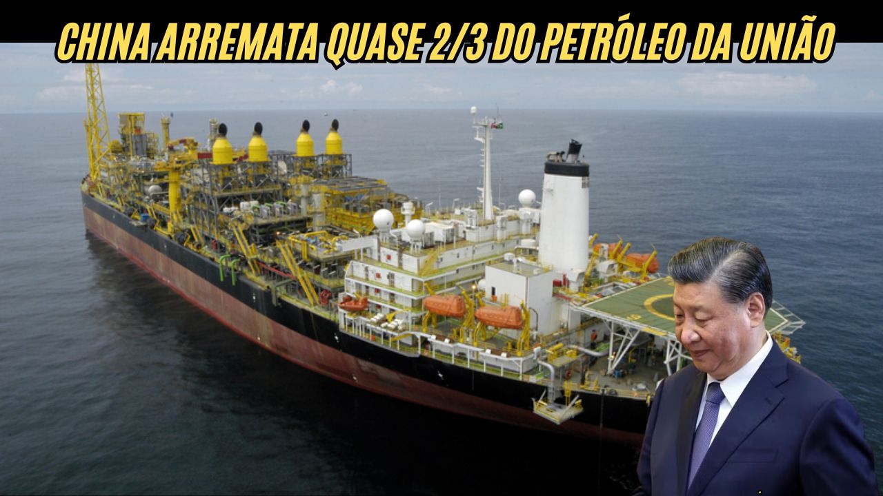 Pré-Sal Petróleo: China leva 23 milhões de barris e domina leilão histórico de R$ 17 bilhões de petróleo da União