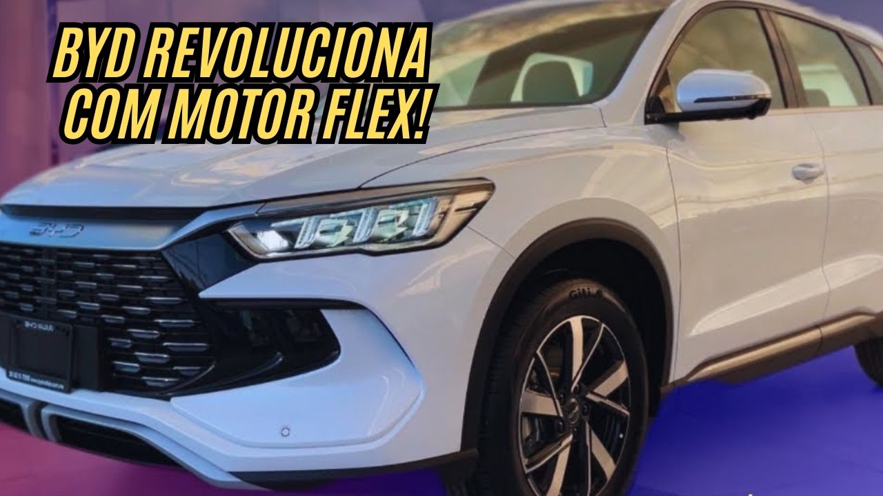 Revolução no Brasil! BYD traz motor híbrido flex inédito e estreia no Song Pro nacional produzido em Camaçari