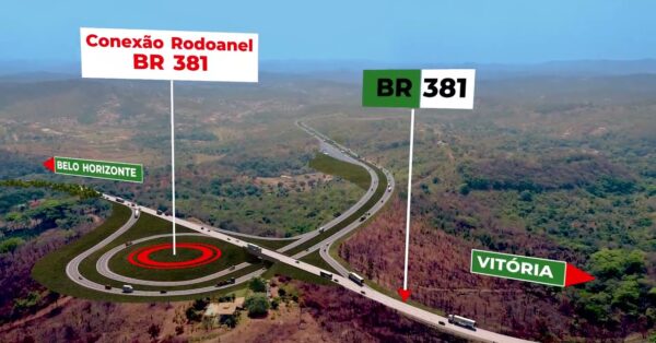 Rodoanel de Belo Horizonte inicia construção: Com 100 km e conexão de 11 cidades, obra de R$ 5 BILHÕES revolucionará transporte na região com redução de até 50 minutos no tempo de viagem!