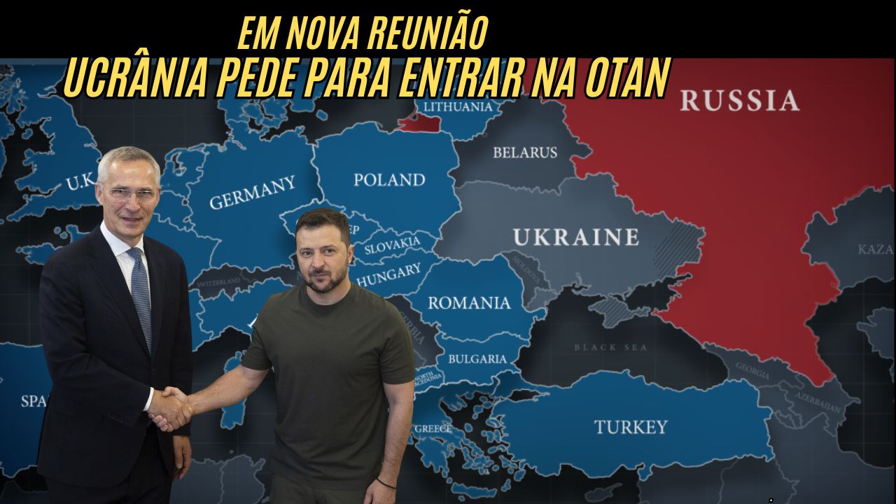 Ucrânia pressiona OTAN com apelo inédito e cita 10 anos de agressões russas para justificar adesão