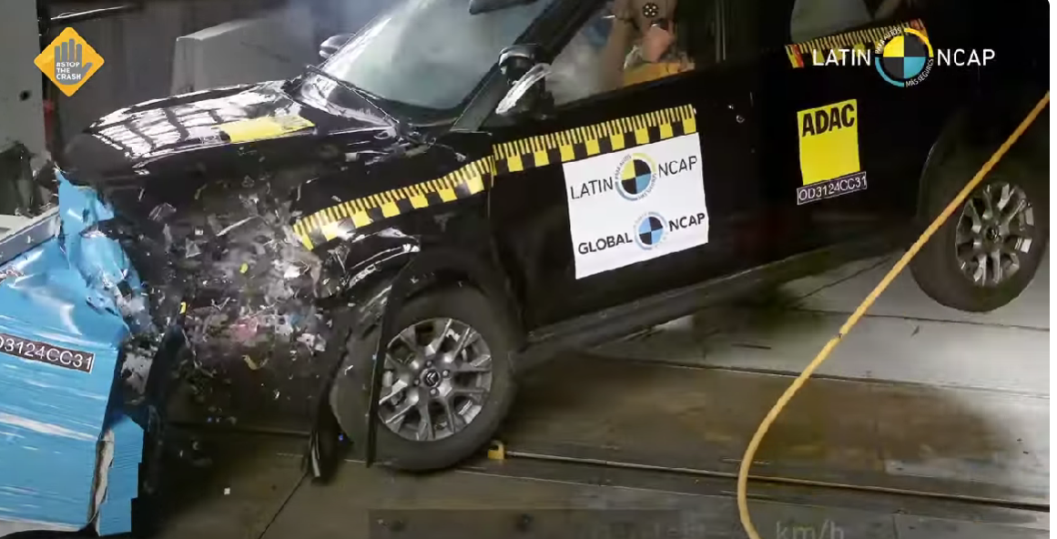 Mientras el Toyota Corolla pierde una estrella en su evaluación, el nuevo Citroën C3 Aircross impacta al obtener cero en la prueba de seguridad