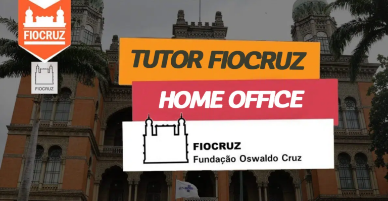 Fiocruz abre seleção para tutores EAD em saúde! Renda de até R$ 1.850, trabalho remoto e diversidade nas vagas. Inscrições até 14/11.