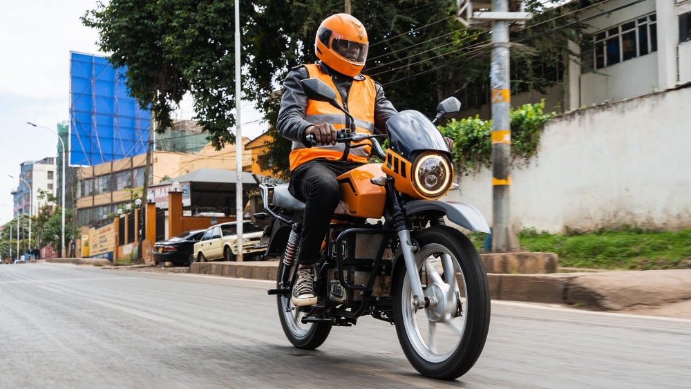 moto eléctrica, África