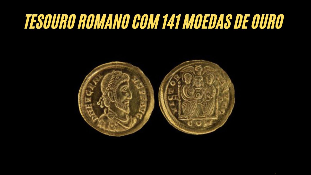300 mil euros: Nova descoberta no norte do Luxemburgo revela tesouro romano com 141 moedas de ouro, datadas entre 364 e 408 d.C., e uma fortificação do Baixo Império Romano