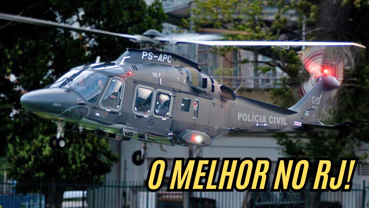 AW169: o melhor helicóptero da polícia do Rio de Janeiro custa milhões, voa por 3 horas e salva vidas com tecnologia de ponta!