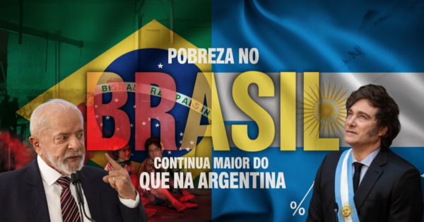 A pobreza no Brasil supera a da Argentina, mas mudanças econômicas impactam os dois países em 2024. Entenda os números e desafios.