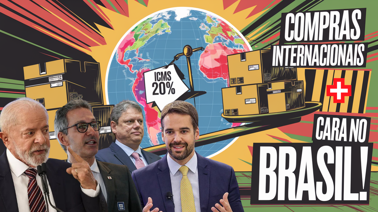 Compras online mais caras no Brasil: estados aumentam ICMS de 17% para 20% a partir de 2025. Entenda como isso afeta você!