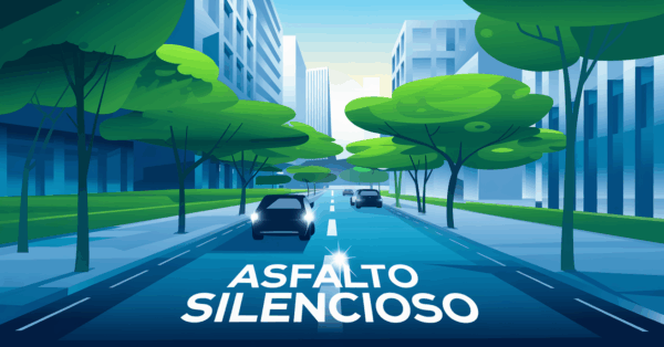 Asfalto silencioso reduz a poluição sonora e transforma ruas em espaços mais tranquilos.
