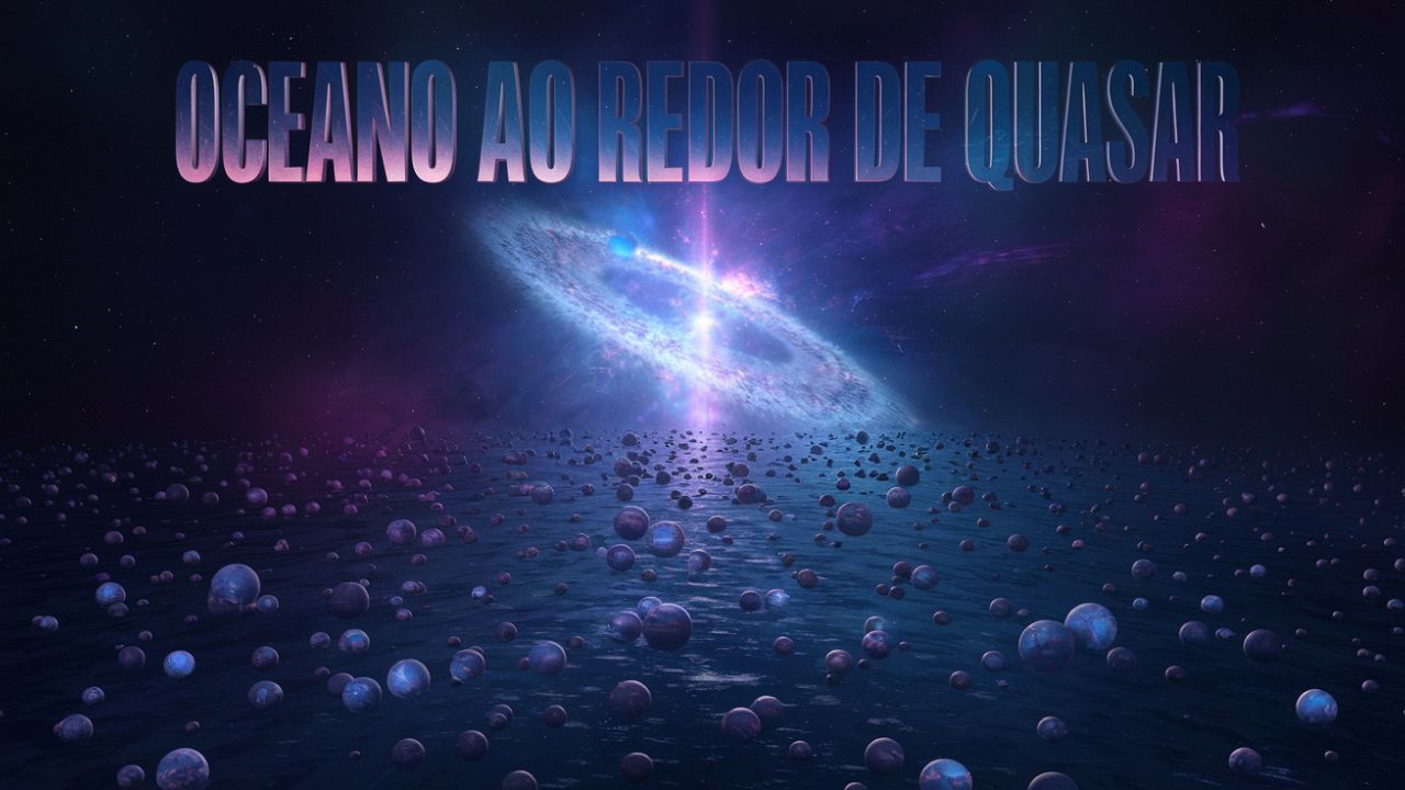 Astrônomos descobrem 140 trilhões de oceanos em água no espaço a 12 bilhões de anos-luz