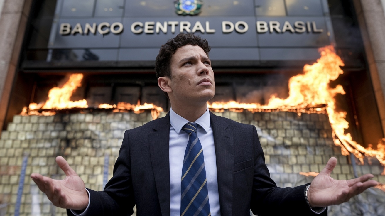 Banco Central Reservas internacionais Volatilidade cambial