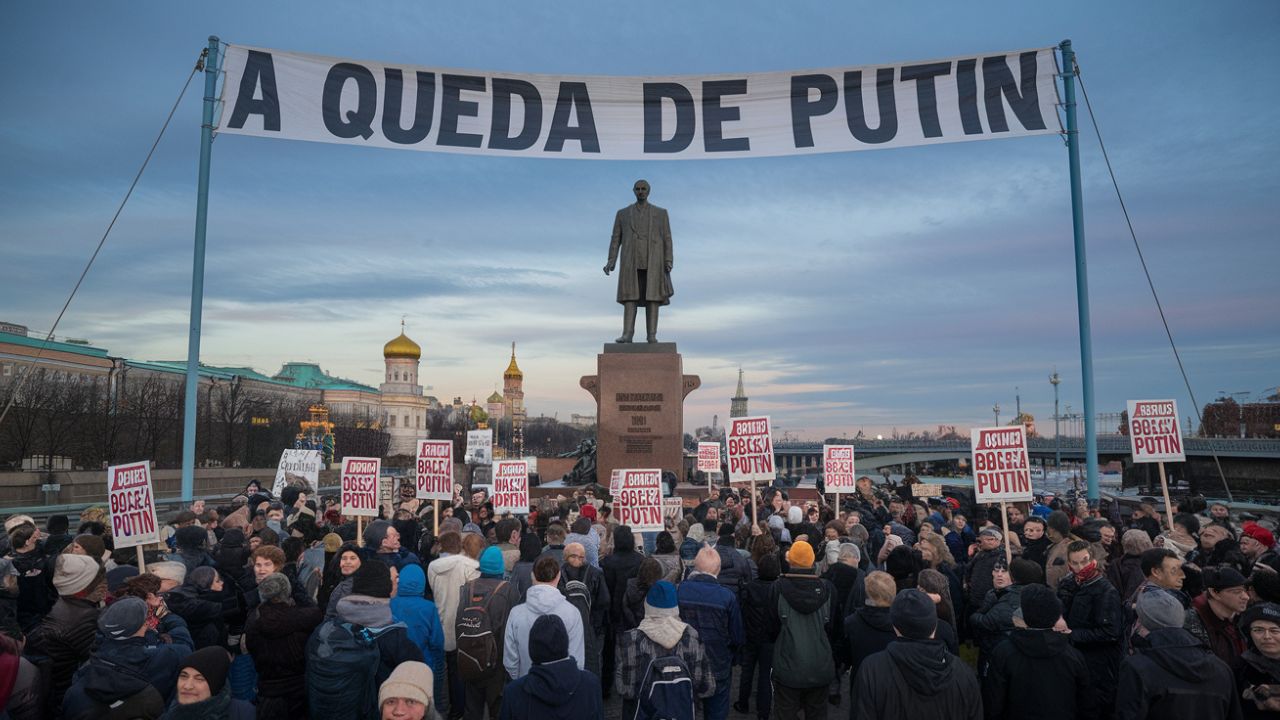 Bastidores da resistência: Militantes russos planejam rebelião violenta e prometem DEPOR Putin até 2025