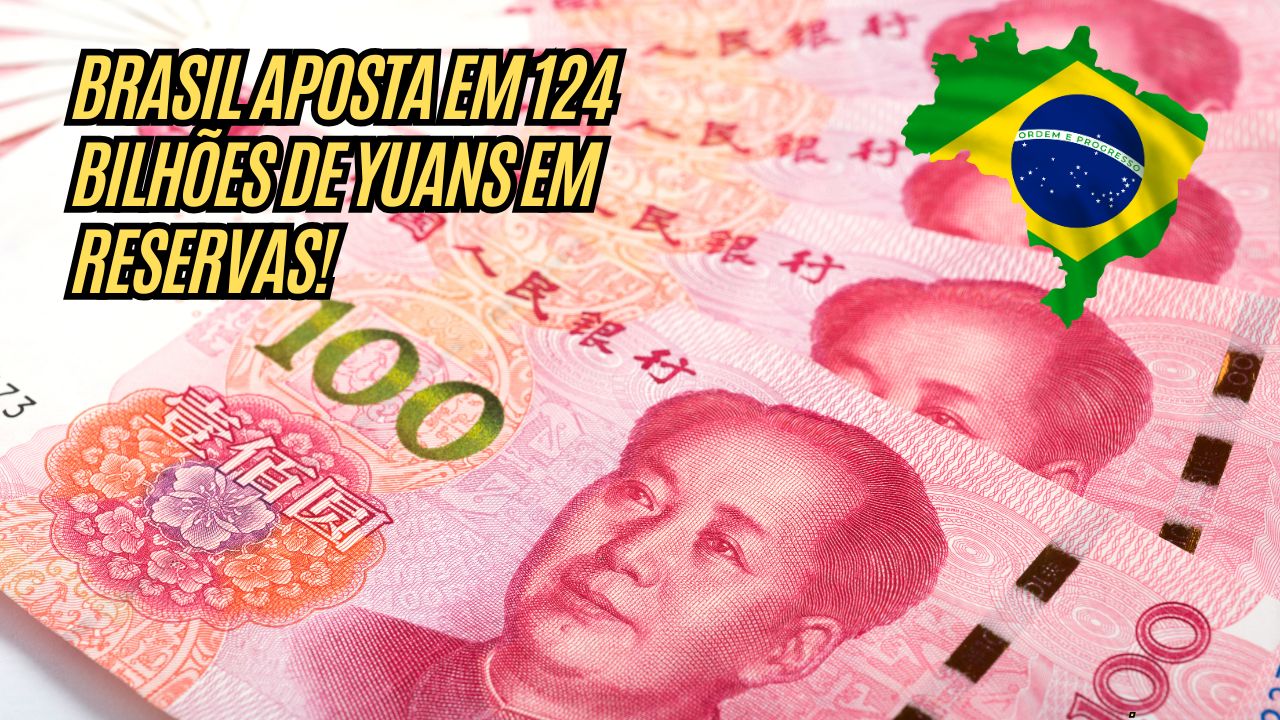 Brasil acumula impressionantes 124 bilhões de yuans em reservas e reforça laços com a China