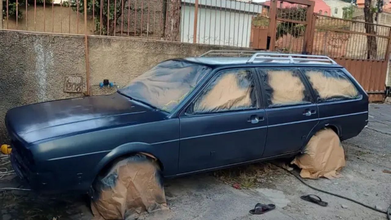 Brasileiro transforma Volkswagen Santana Quantum de 1989 em carro autônomo com apenas R$ 900 e tecnologia de ponta
