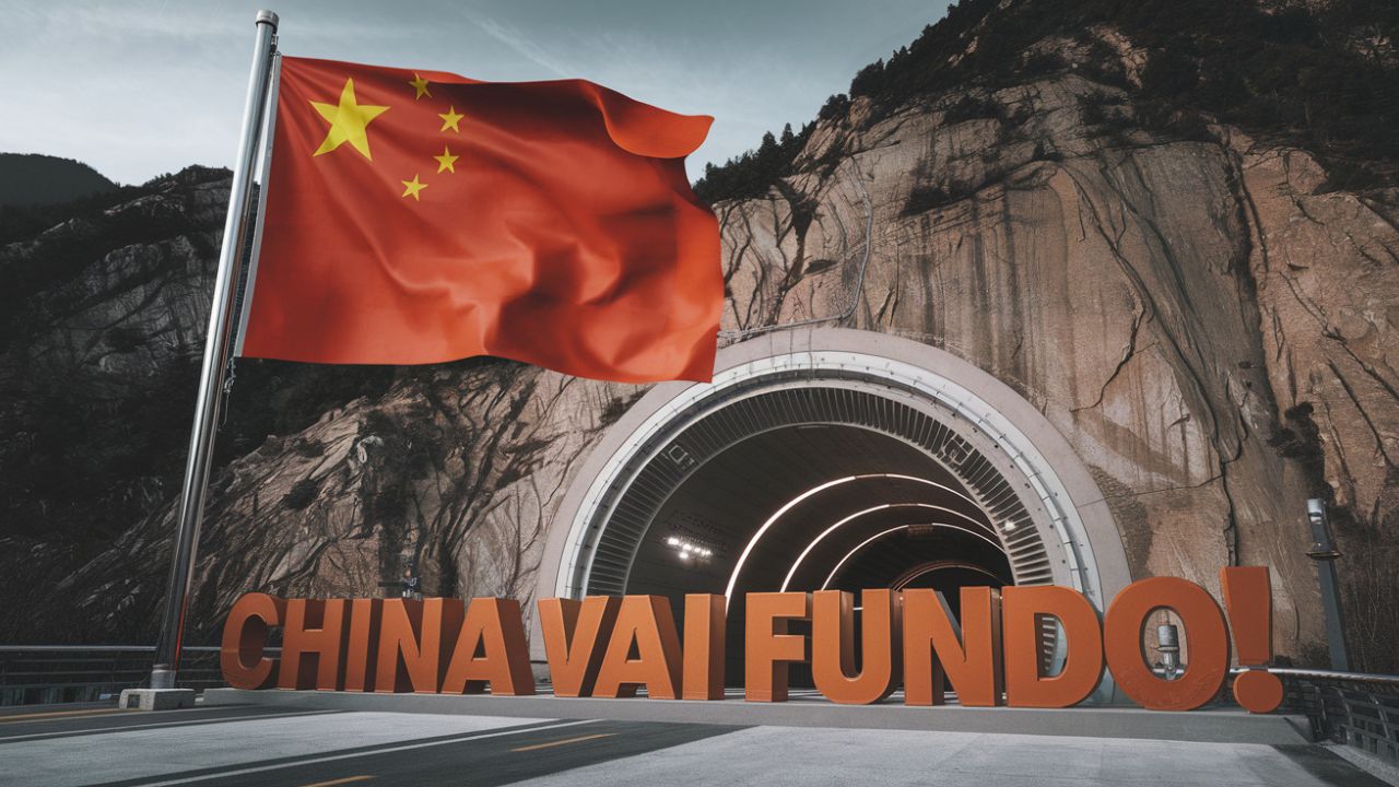 China constrói o maior túnel rodoviário do MUNDO: 21 km, US$ 3,7 bilhões e 20 minutos para cruzar montanhas gigantes