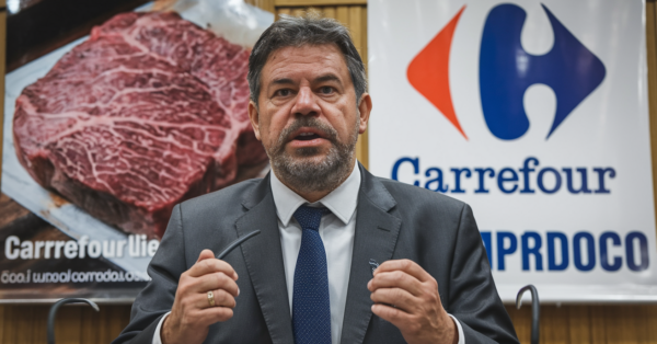 Deputado exige que Carrefour pague milionária indenização a produtores rurais por danos à imagem da carne e promete abalar os bastidores do mercado alimentício no Brasil!