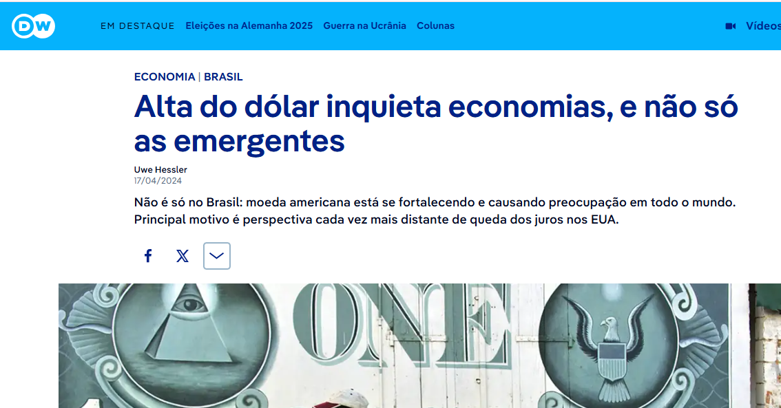 Deutsche Welle (DW) - La alza del dólar inquieta economías, y no solo las emergentes