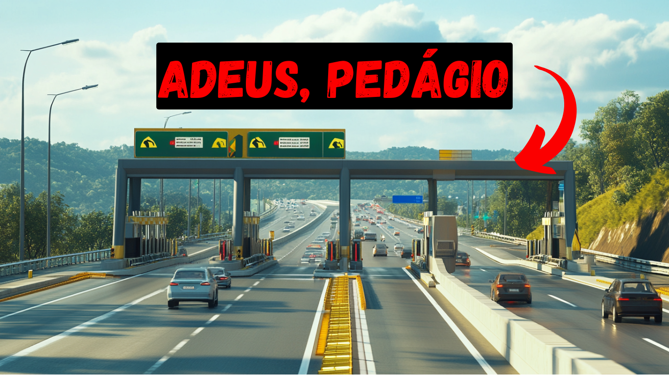pedágio eletrônico - infraestrutura rodoviária - rodovia - free flow