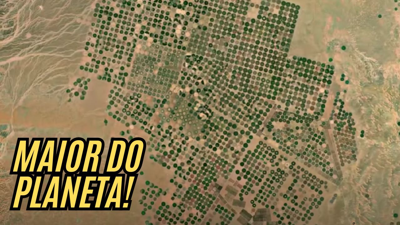 EUA construiu o maior sistema de irrigação do mundo: mais de 55 mil pivôs e 13,5% das terras agrícolas do país transformadas!