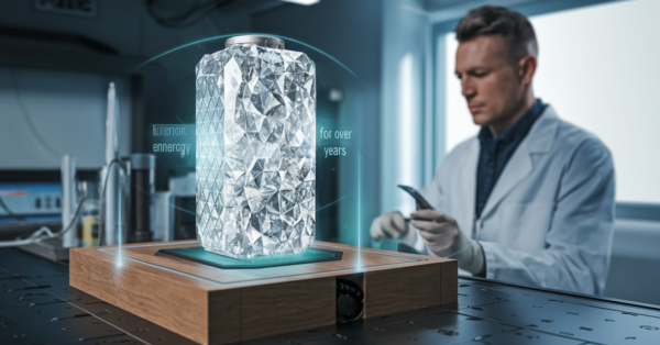 Energia por mais de 5 mil anos! Bateria de diamante surpreende o mundo com tecnologia revolucionária que promete acabar com a dependência de fontes tradicionais de energia!