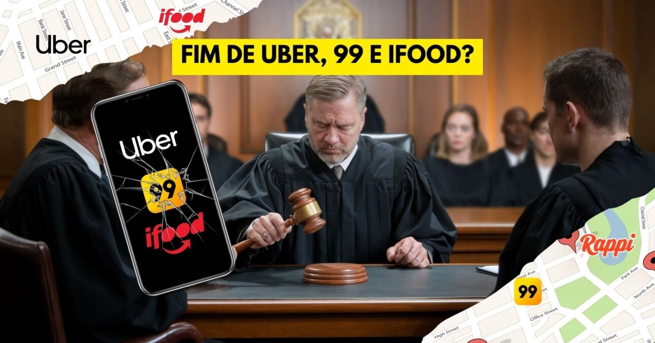Fim de Uber, 99 e iFood Justiça do Trabalho desafia STF e obriga aplicativos a contratar trabalhadores, ameaçando o futuro das maiores plataformas de delivery e transporte!