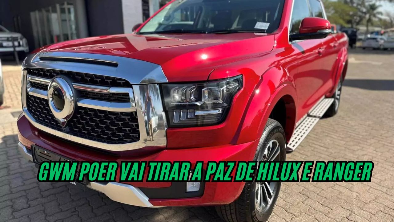GWM Poer investe R$ 10 bilhões e traz novos truques para abalar Hilux e Ranger: a picape que vai sacudir o mercado brasileiro em 2025!