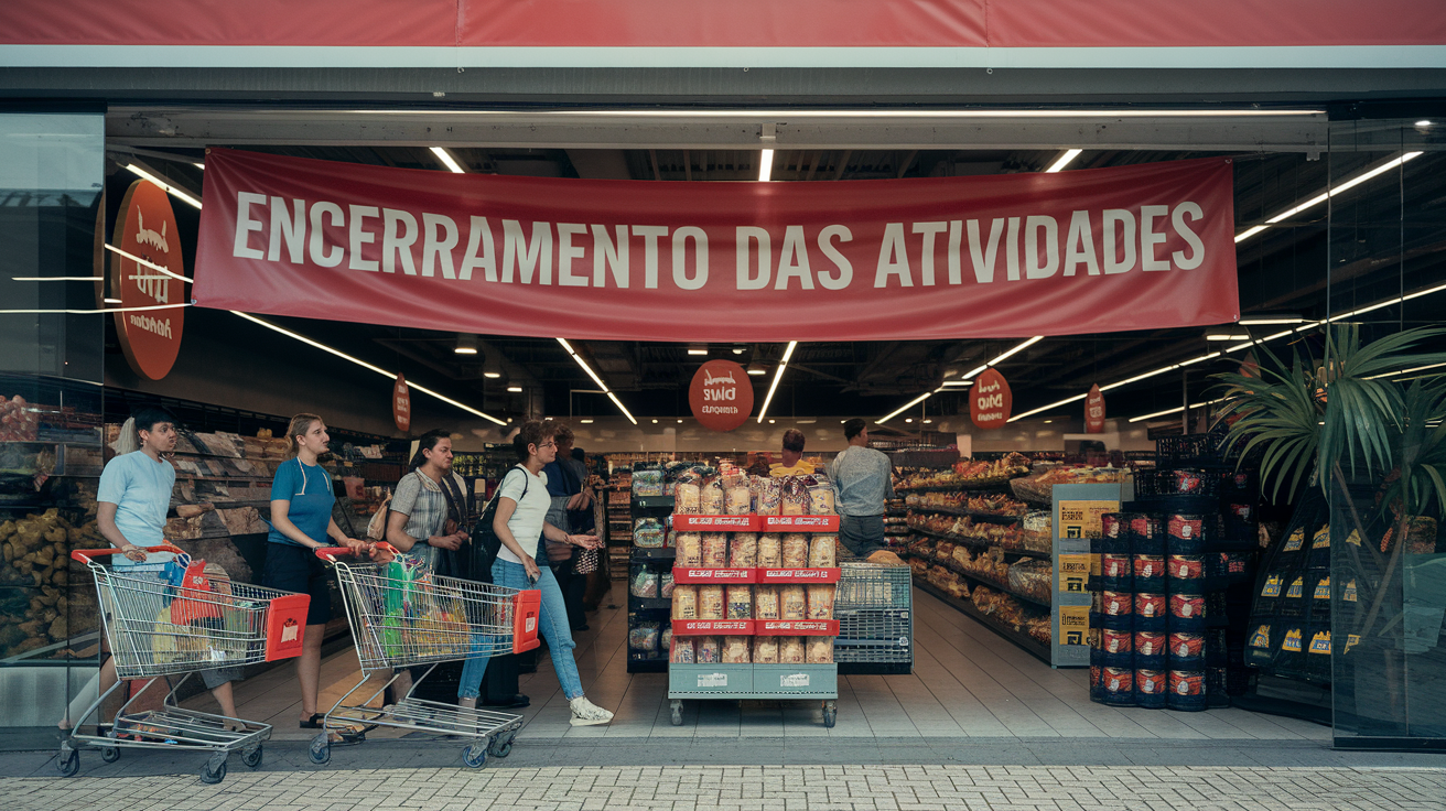 Grande rede de supermercados pega o Brasil de surpresa ao anunciar encerramento de suas operações no país; veja qual e o que levou a essa decisão!