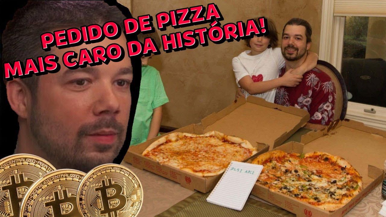 Homem paga 10.000 Bitcoins por 2 pizzas: pedido hoje vale R$ 5 bilhões e entra para a história como marco nas criptomoedas!