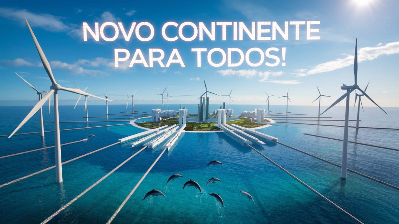 Ilhas de energia: O NOVO continente que vai revolucionar a produção de energia no mundo inteiro