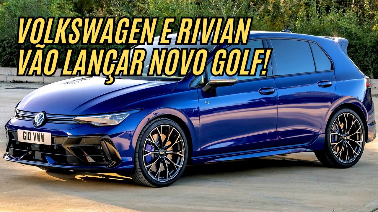 Investimento de US$ 5,8 bilhões e 100% elétrico: Novo Golf será lançado pela Volkswagen em parceria com a Rivian