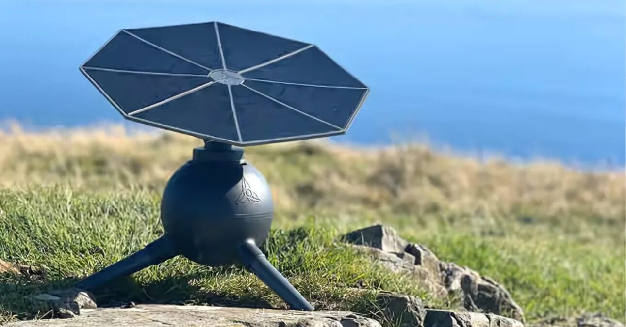 Iris T1 carrega seu celular 20 vezes com energia solar portátil. Considerado o primeiro seguidor solar portátil completo do mundo