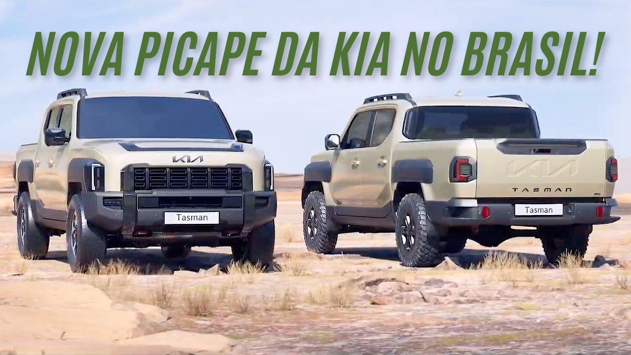 Kia Tasman 2025: Motivos que tornam a nova picape média de 1.200 kg uma revolução no Brasil com produção no Uruguai